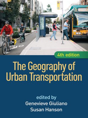 cover image of The Geography of Urban Transportation